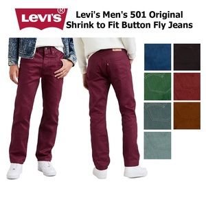 Levi’s 501 Button Fly Jeans